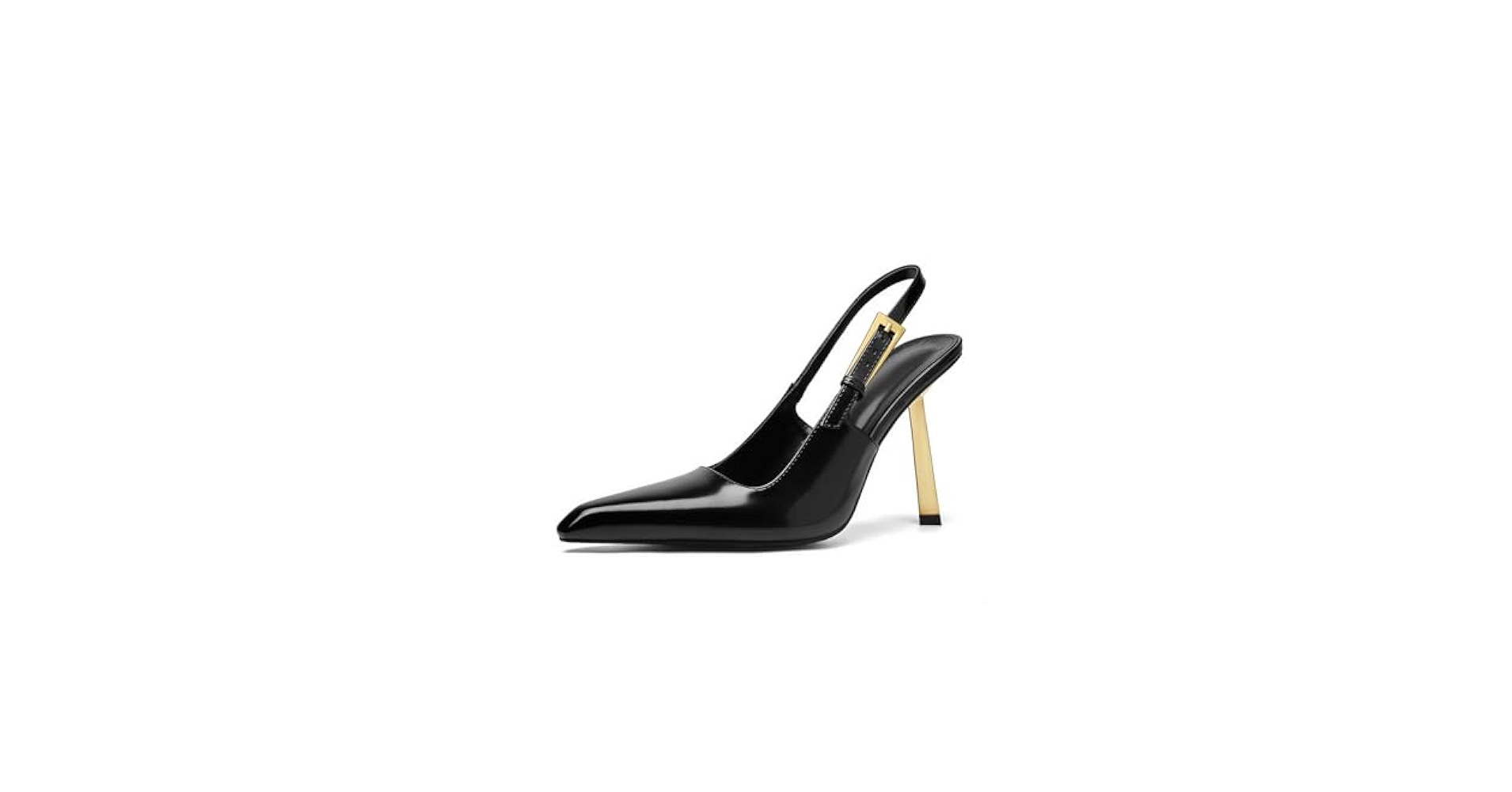 Amazon.com | CAGLGLZ Slingback Heels for Women Pointed Toe